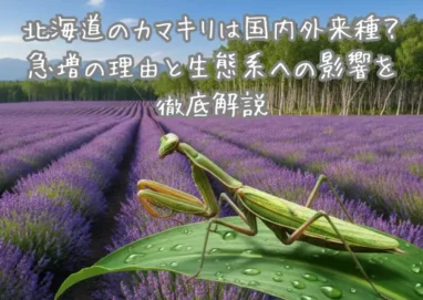 北海道のカマキリは国内外来種？急増の理由と生態系への影響を徹底解説